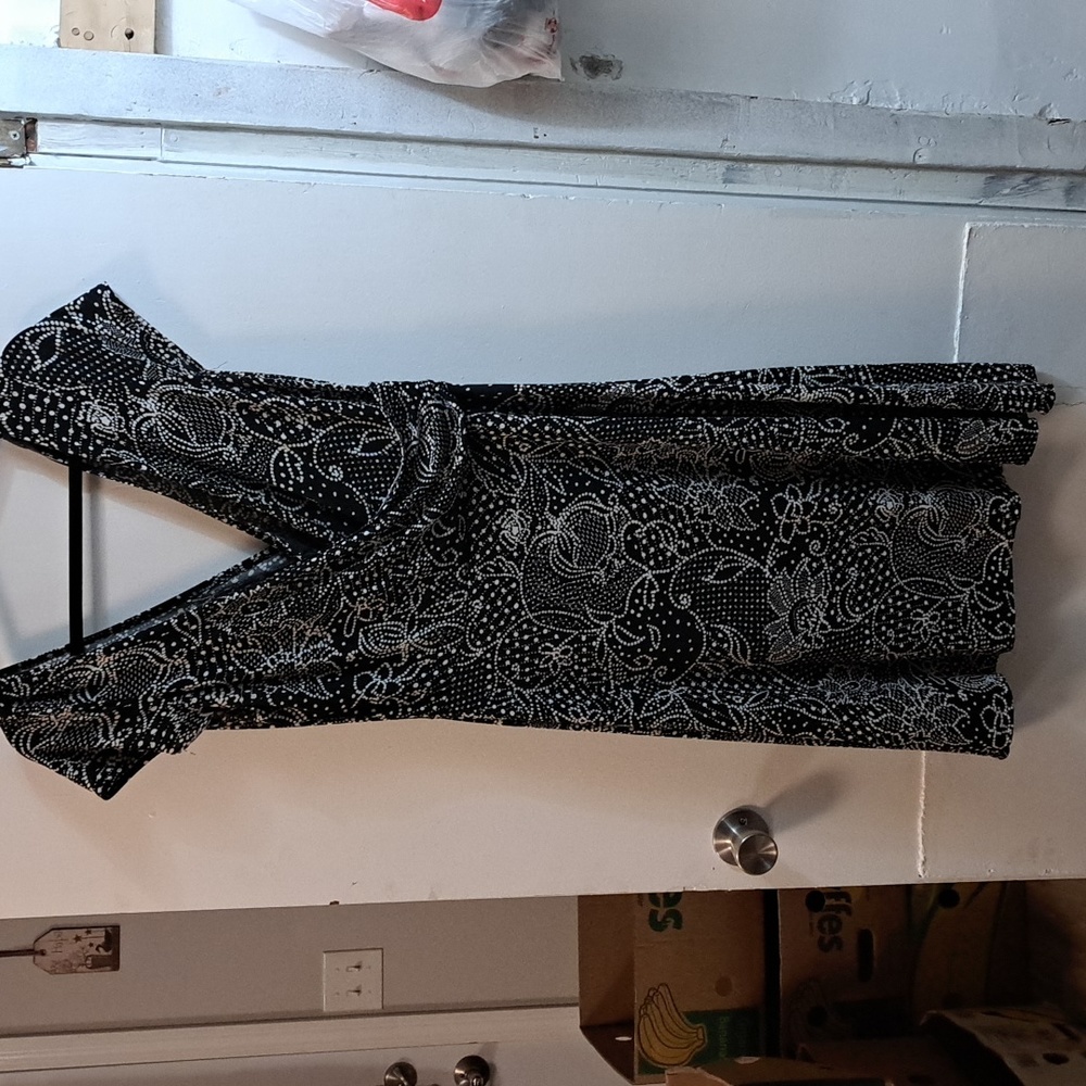 Black and white Scarlett dress size large